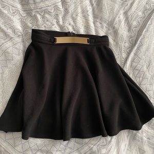 FOREVER 21 skirt with gold plate S